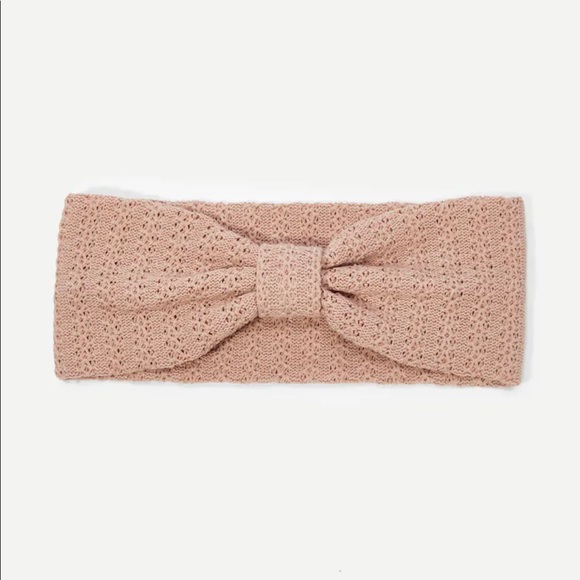 Pale Pink Knot Head Band - Picture 3 of 4